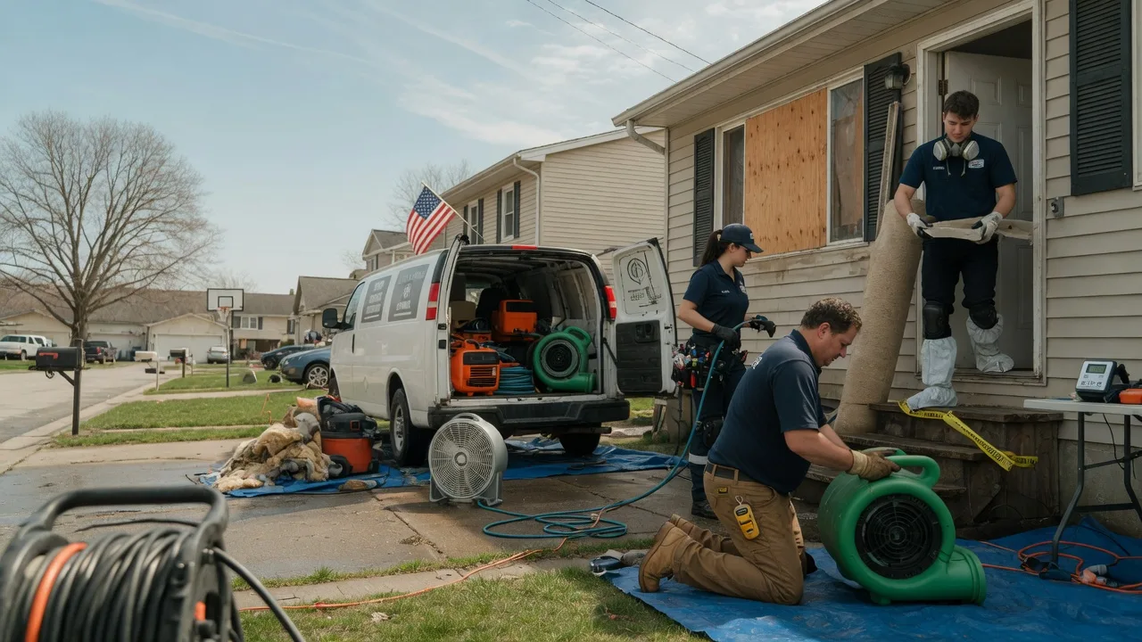 Water Damage Restoration in Holmen, WI near me